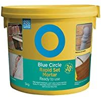 Blue Circle TMOBA05KRH - Mortero de reparación rápida- color gris claro
